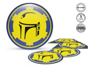 Sticker Dome Tuning Limited Racing Sport Style